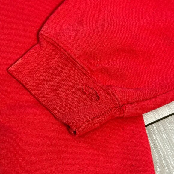 Rare Vintage Wu-Tang Wusace Gold Logo Men's Red Crewneck Sweatshirt Size Medium - Picture 9 of 9